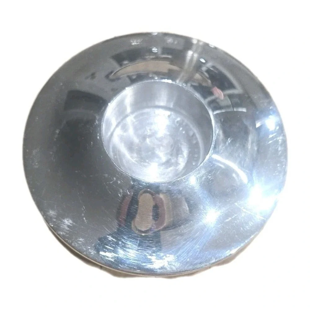 VTG Nambe‎ Tea Light Candle Holder Votive Danish Modern Minimalist Mid Century
